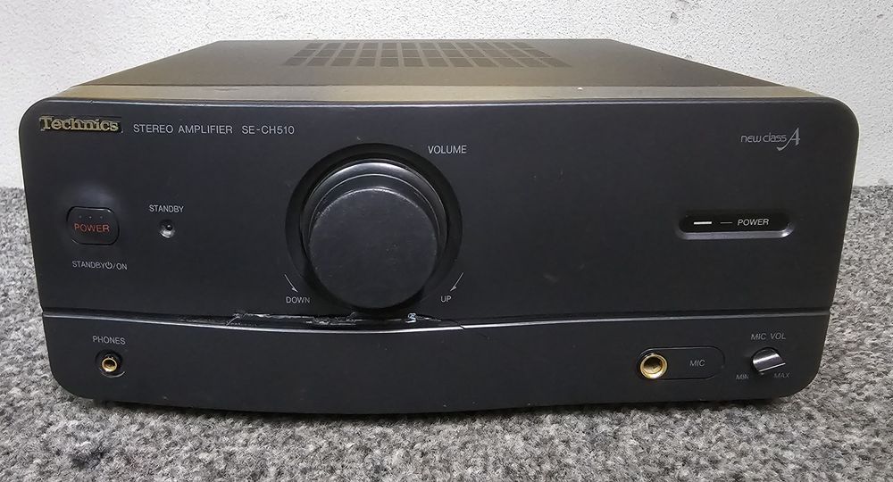 Wzmacniacz stereo Technics SE-CH510. 1 komponent,część kompletu, radia