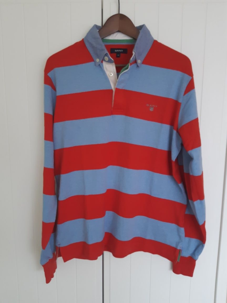 Bluza czerwono-błękitna Gant roz. M