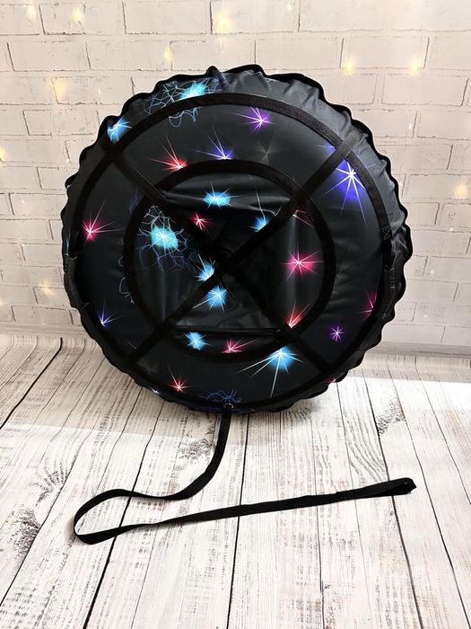 Міцний Тюбінг надувний плюшка ватрушка тюба таблетка надувні санки