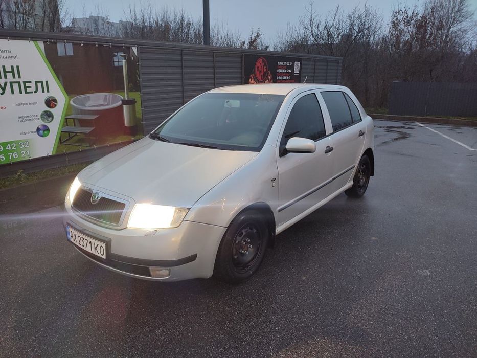 Skoda fabia mk1 хэтчбек 1.4 бензин-газ