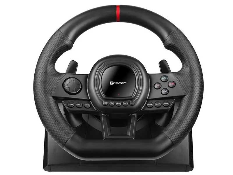(Новий) Игровой руль с педалями и коробкой передач для ПК, Xbox, PS4