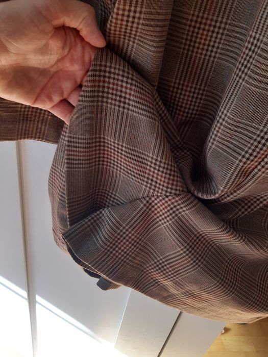 Kombinezon krótki w kratkę