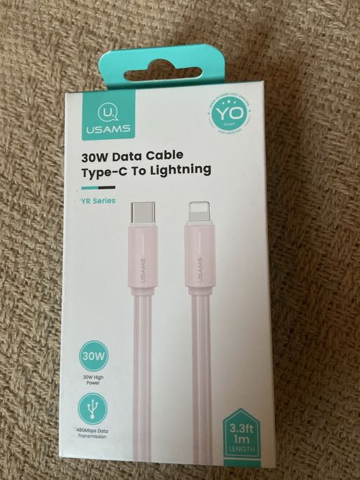 Kabel type-c to lightning USAMS
