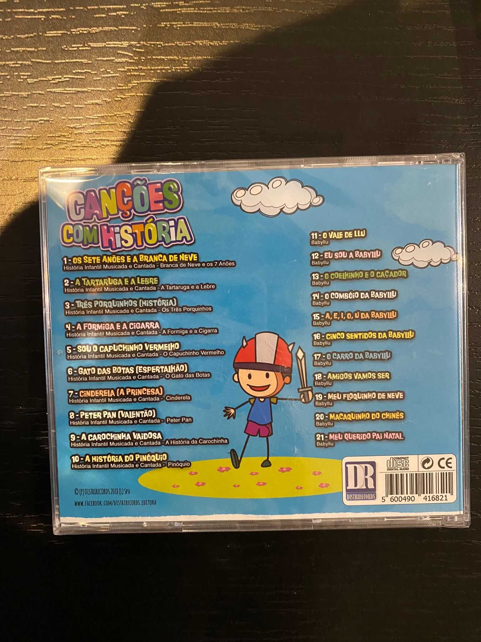 CD's de Histórias de Criança