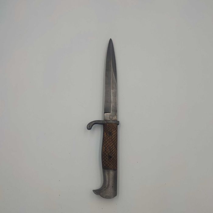 Nóż okopowy z okresu I W.Ś. sygnowany C.E. (Carl Eickhorn, Solingen)