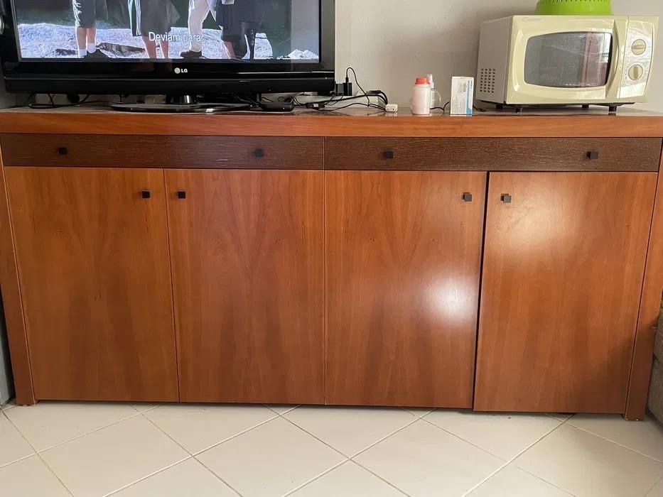 Conjunto de Moveis de sala em cerejeira