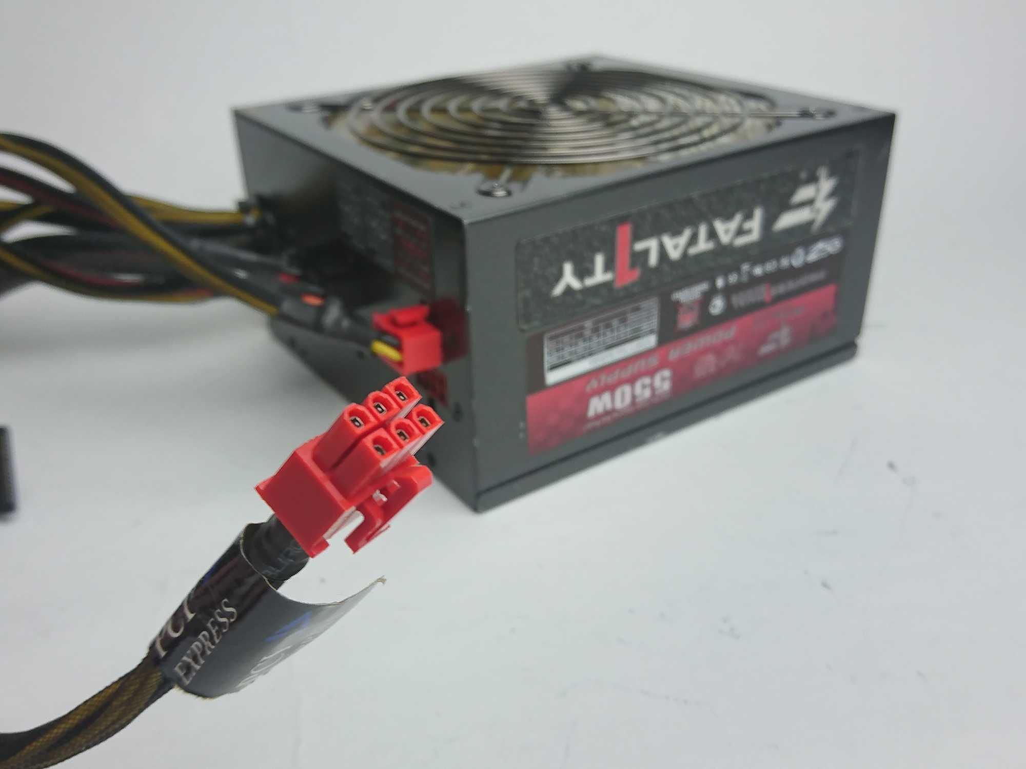 БЖ OCZ Fatality Gaming 550W, PCI-E 6pin,A-PFC,80 PLUS,пломба,підсвітка