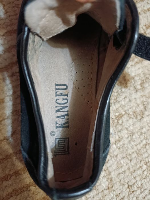 Кеди туфлі натуральний замш