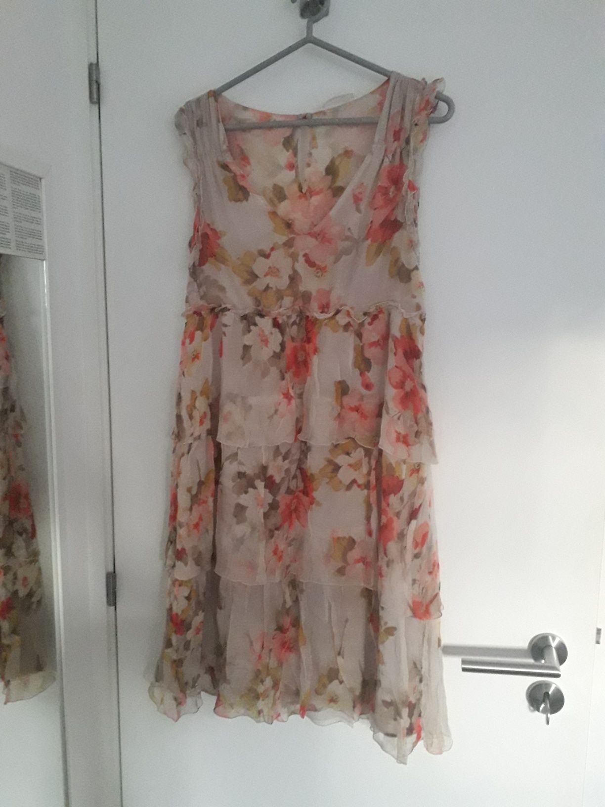 Vestido floral  Massimo Dutti