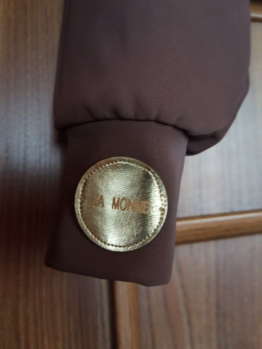 Bluza damska La monne rozmiar uniwersalny czekoladowa