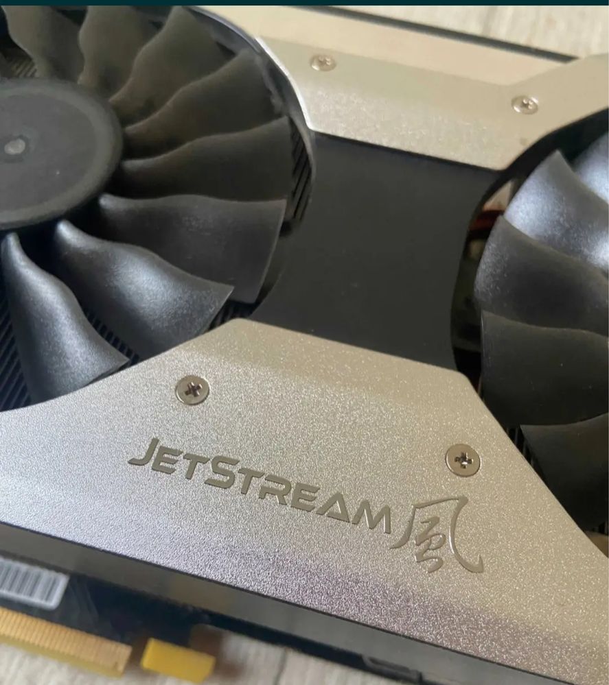 Видеокарта gtx 1070 Ti palit jetstream