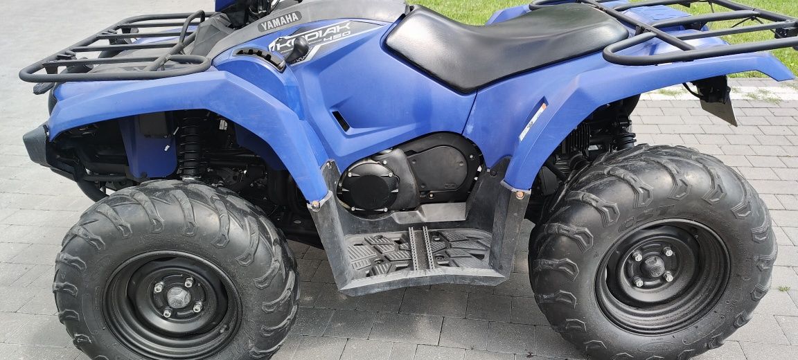 Yamaha kodiaka 450 EPS grizzly, transport