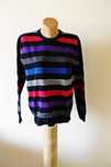 Sweter damski kolorowy rozmiar 38.