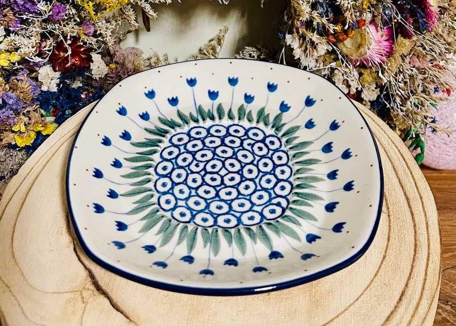 Ceramika Bolesławiec. Filiżanka + spodek 200 ml (2216)