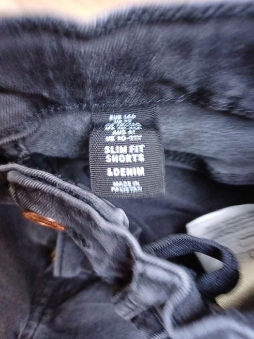 Spodenki H&M 146 cm czarne