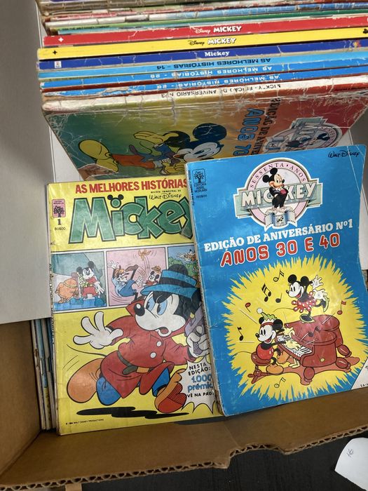 65 livros Mickey, Banda Desenhada