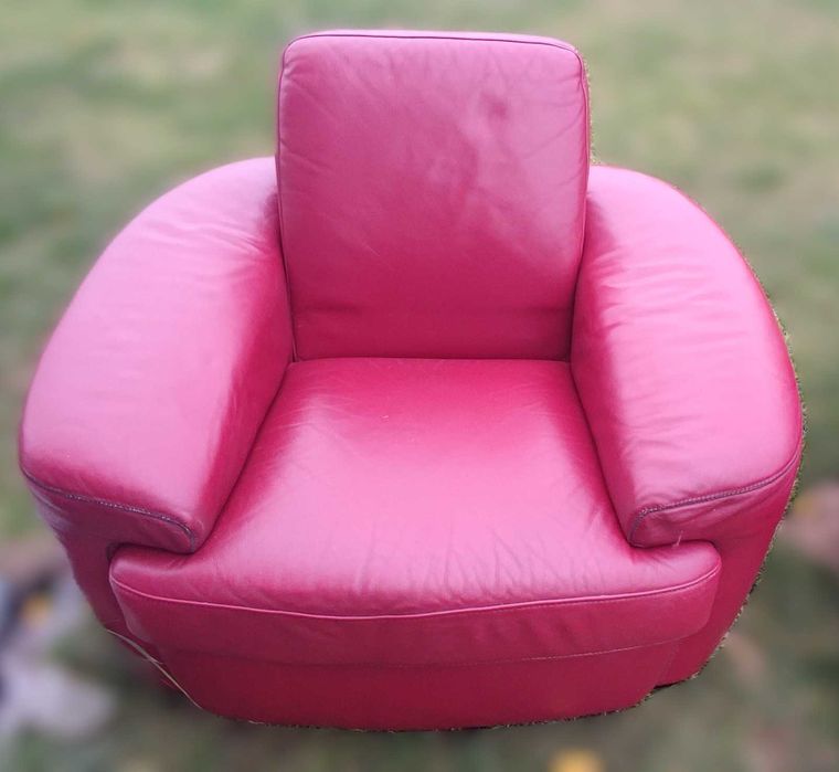 Komplet skórzanych mebli wypoczynkowych (do negocjacji)