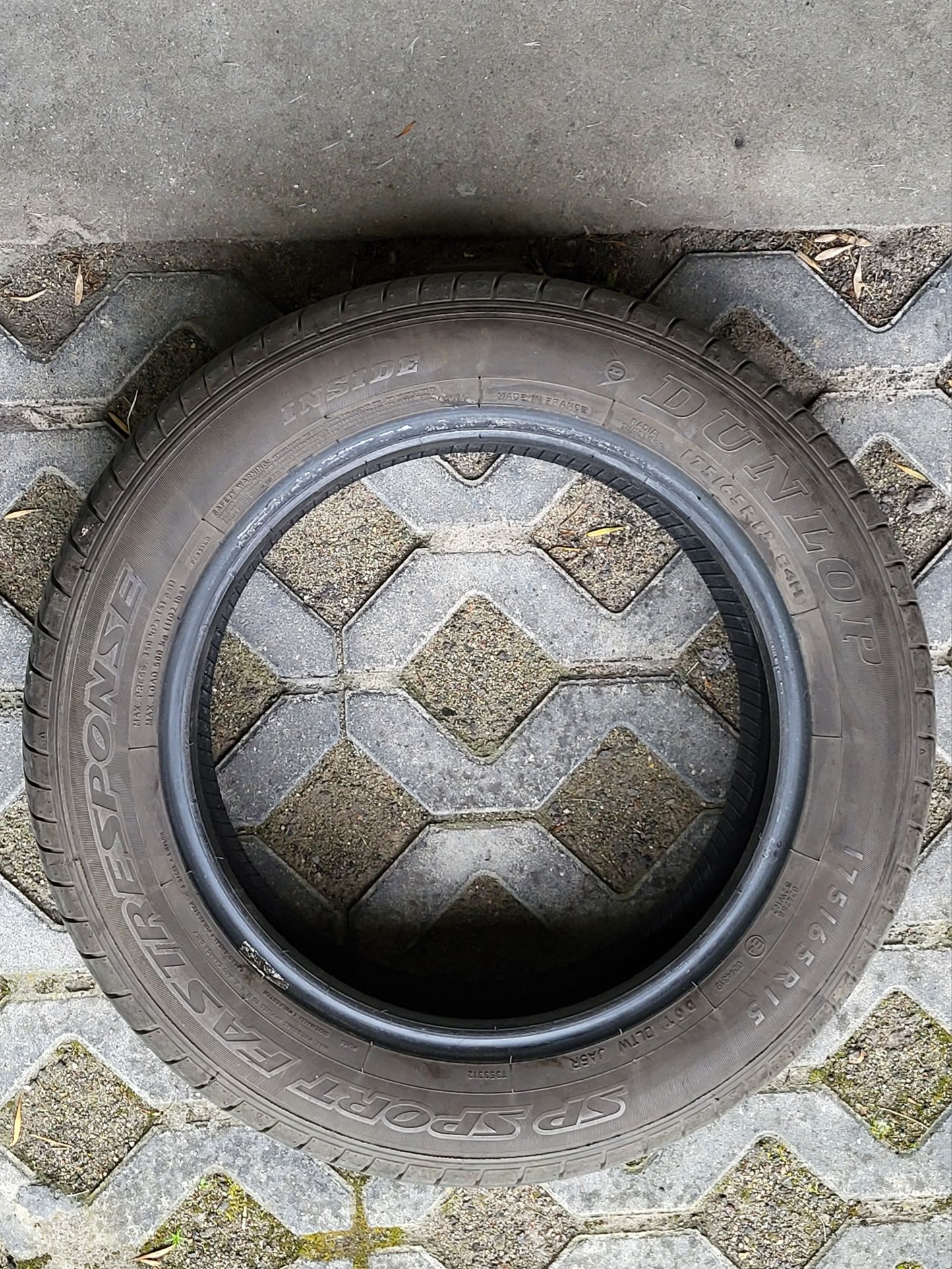 4 x Opony 175/65/R15 Dunlop SP Sport Fast Response