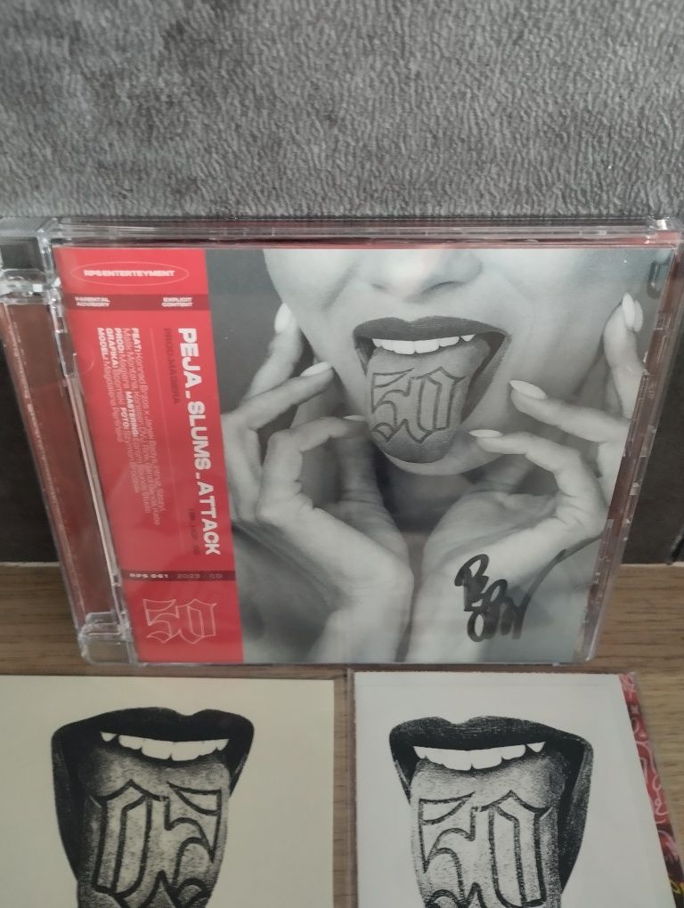 Peja slums Attack, hip hop 50 preorder - 2cd + autograf + gadżety
