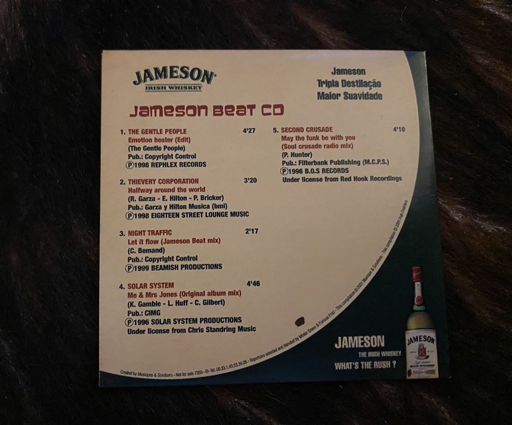 CD Single Jameson