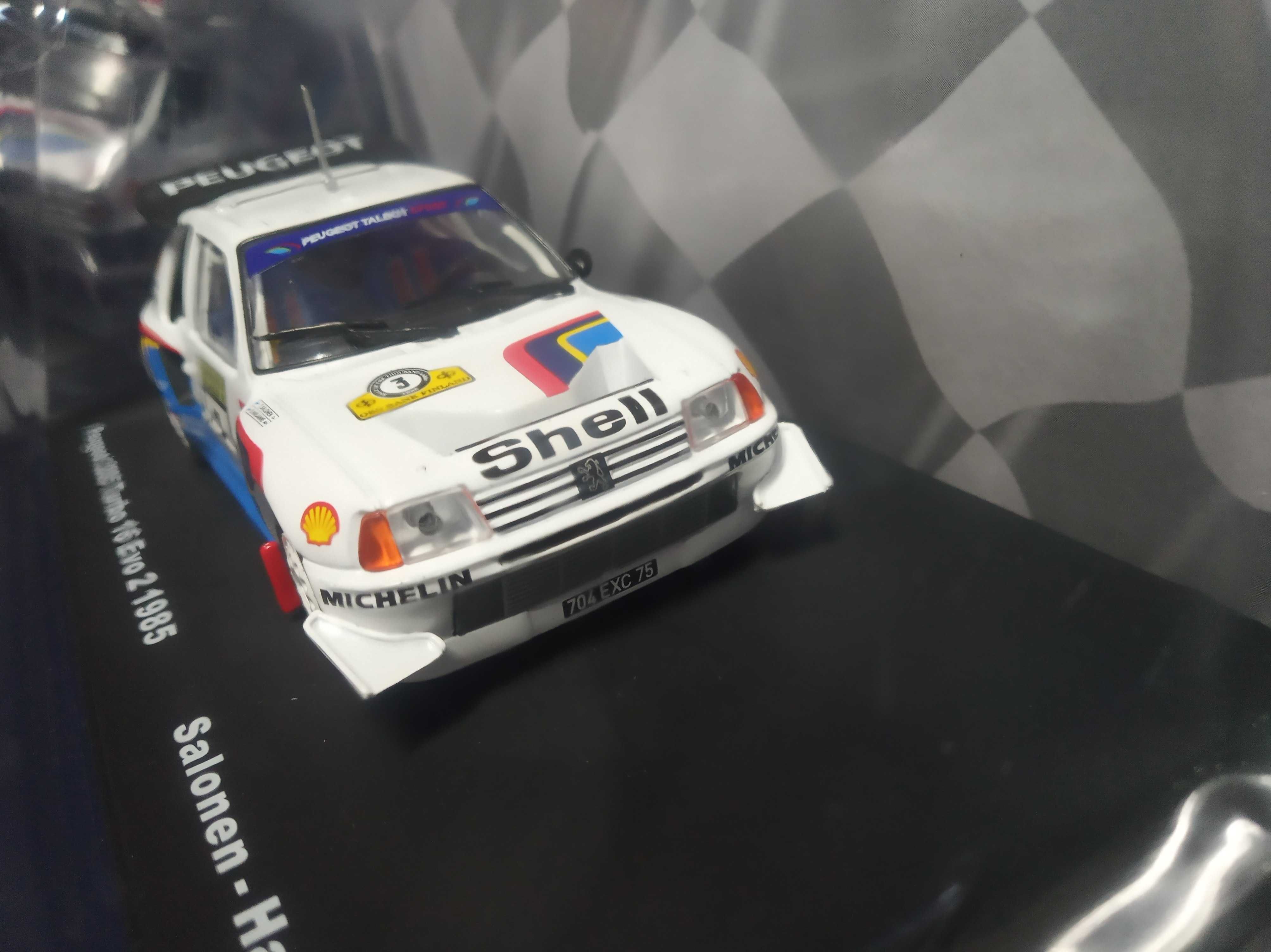 Peugeot 205 Turbo 16 + Citroen C35 Miniatura 1/43