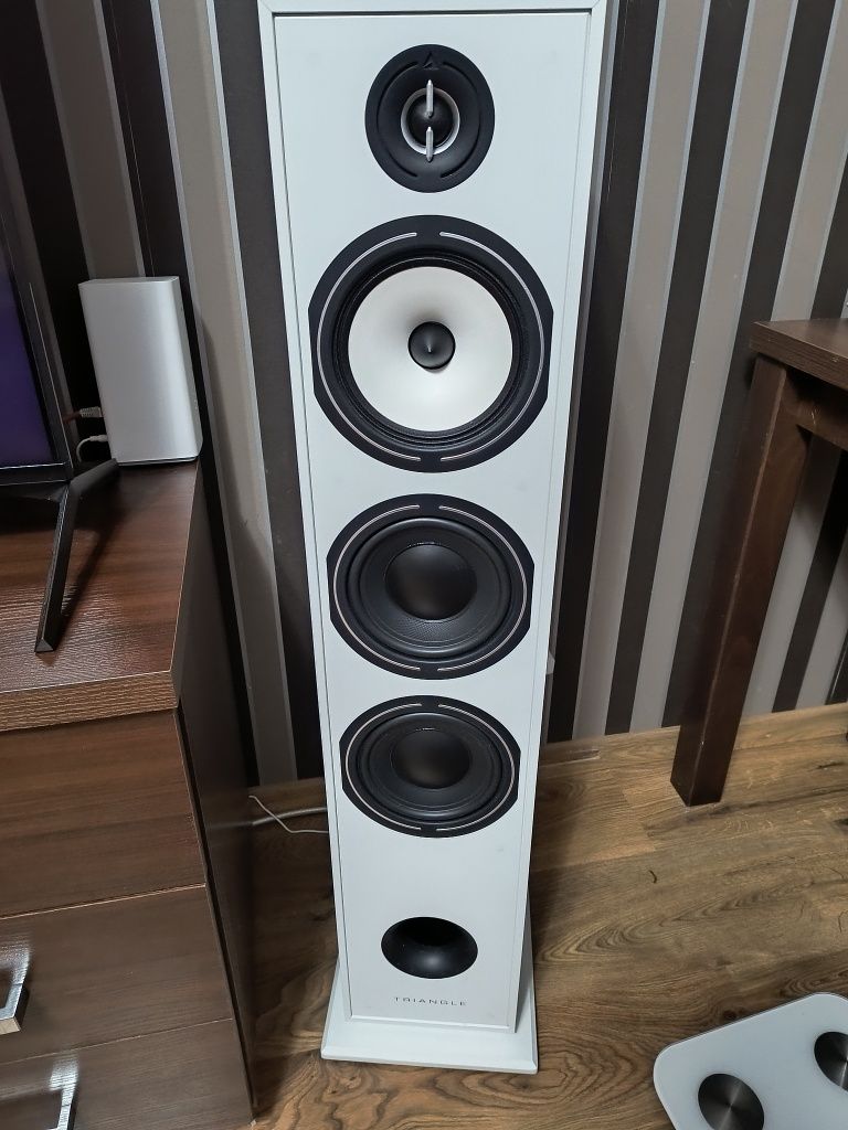 Zestaw stereo Magnat MR780 plus Triangle Borea BR08 białe