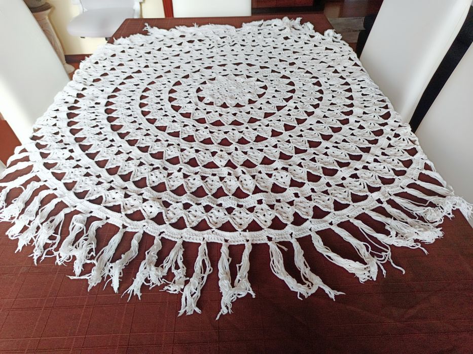 Toalha em linho feito á mão