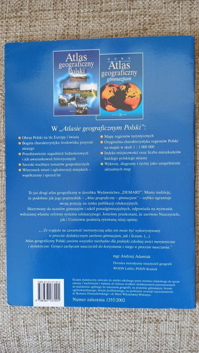 Atlas geograficzny Polski