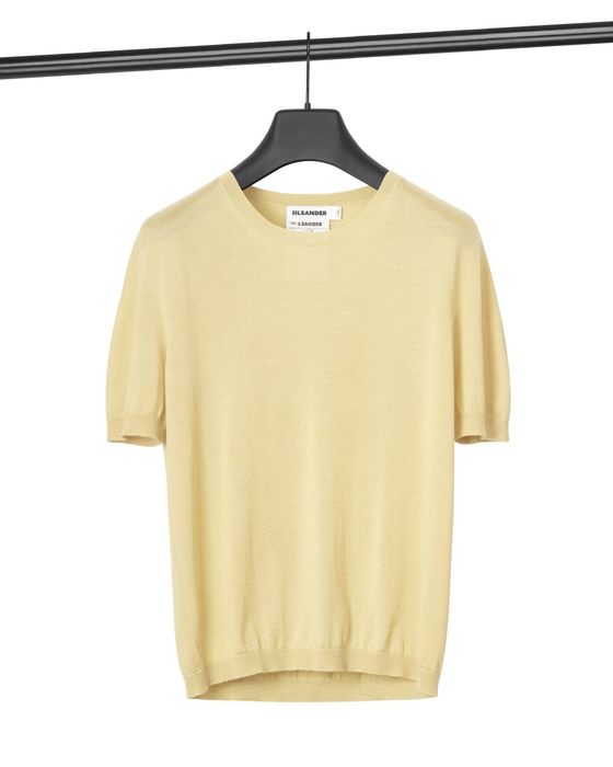 Трикотажний топ з суміші кашеміру та шовку JIL SANDER (40/M) Оригінал