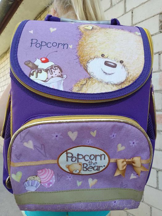 Рюкзак Kite для девочки. 1-4 класс. Каркасный.