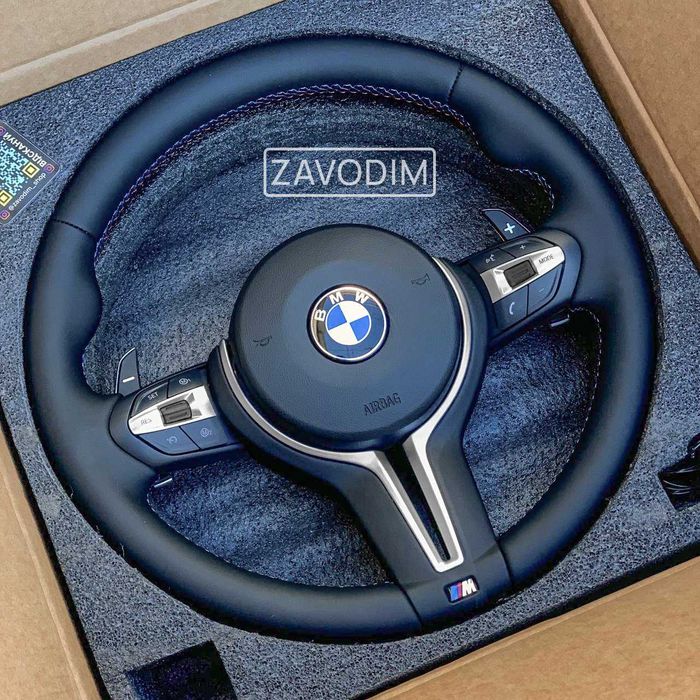 М руль BMW F10 F06 F07 F12 F13 F01 F02 F11 подушка 5 6 7 кермо ф10 ф06