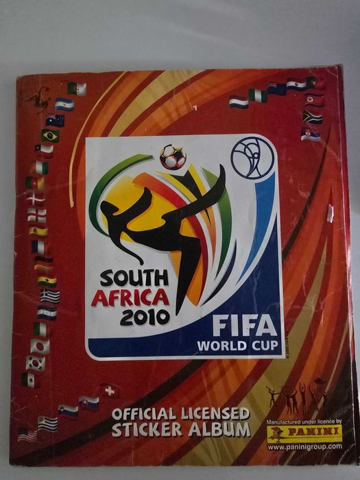 Caderneta Mundia Futebol 2010 Completa