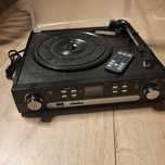 DIGITNOW! Gramofon winylowy Bluetooth, gramofon z głośnikami stereo