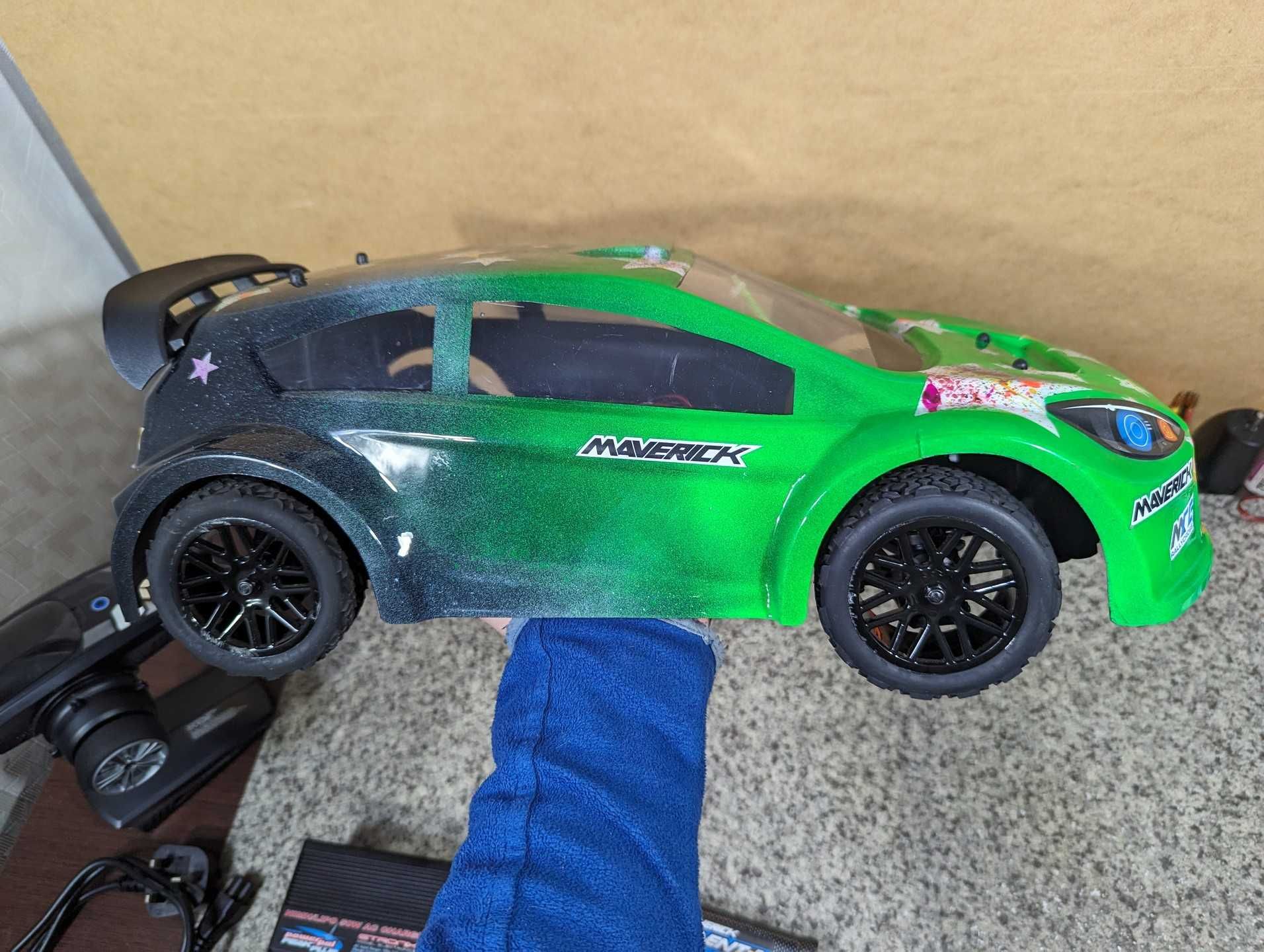 RC машинка Maverick Strada RX 1/10 Brushless раллі 4х4 безколекторна