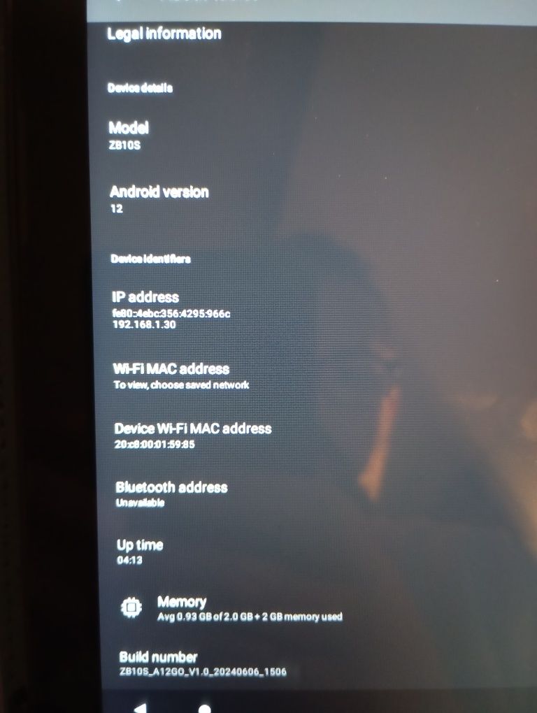 Tablet em excelente estado mas não carrega