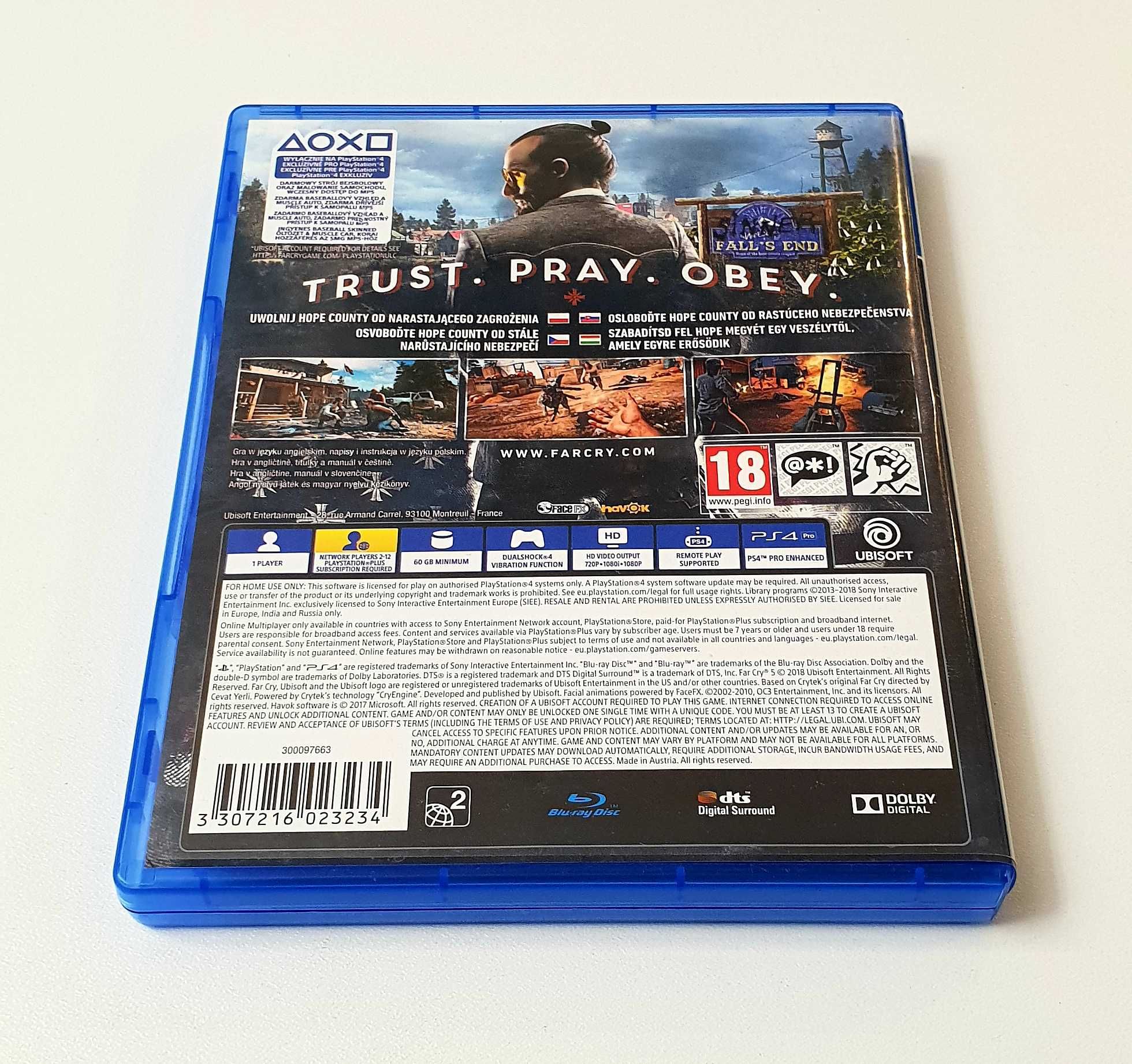 Gra Farcry 5 Far Cry V PL PS4 PS5 Playstation 4 5