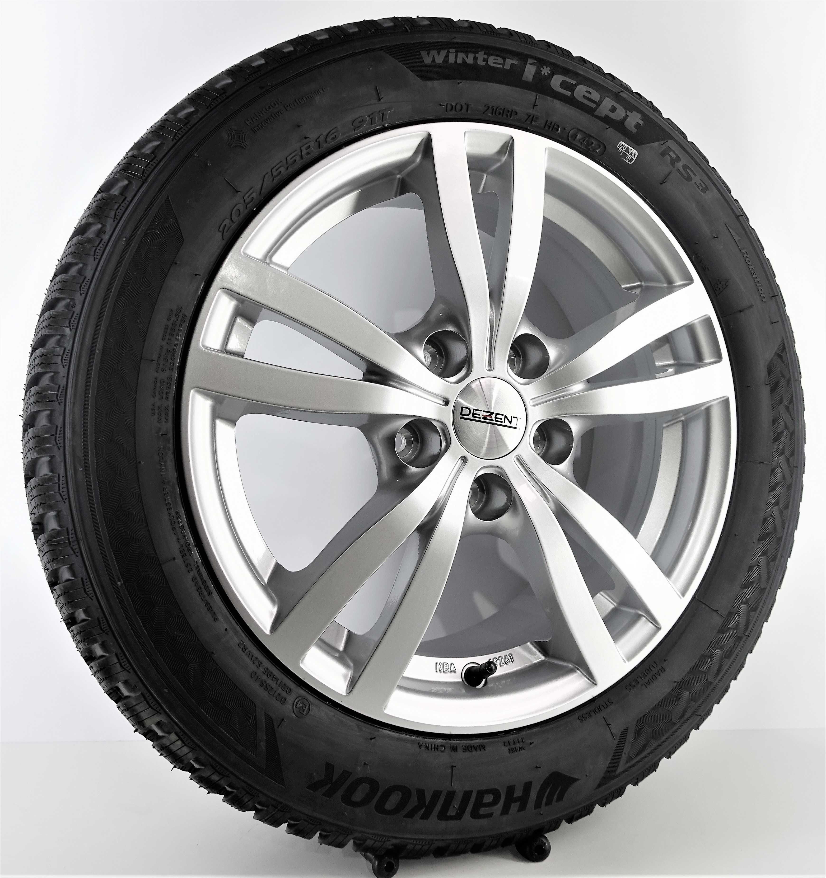 KIA 16'' 5x114,3 KOŁA ZIMOWE 205/55R16 HANKOOK