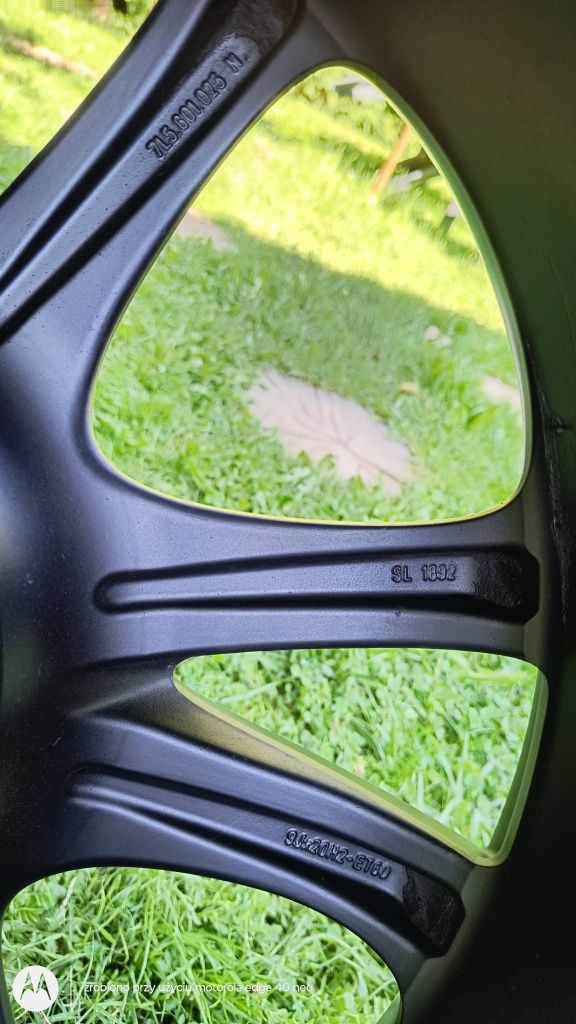 Porsche Cayenne, Audi Q7, VW Touareg felgi 20" oryginał czarne.