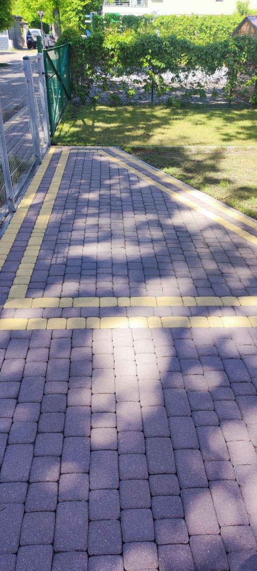 Mycie kostki brukowej, tarasów, podjazdów i elewacji