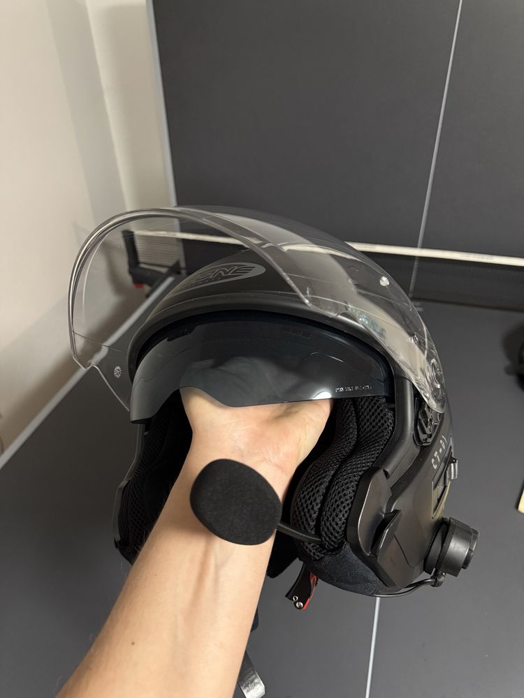 Kask Ozone CT-01 z Interkomem Freedconn Rozmiar L