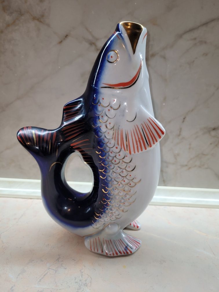 Figurka porcelanowa ryba z PRL wysyłka OLX lub odbiór osobisty