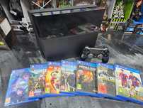 Tanio i z gwarancją Konsola PS4 Playstation 4 500GB + 7 gier SKLEP