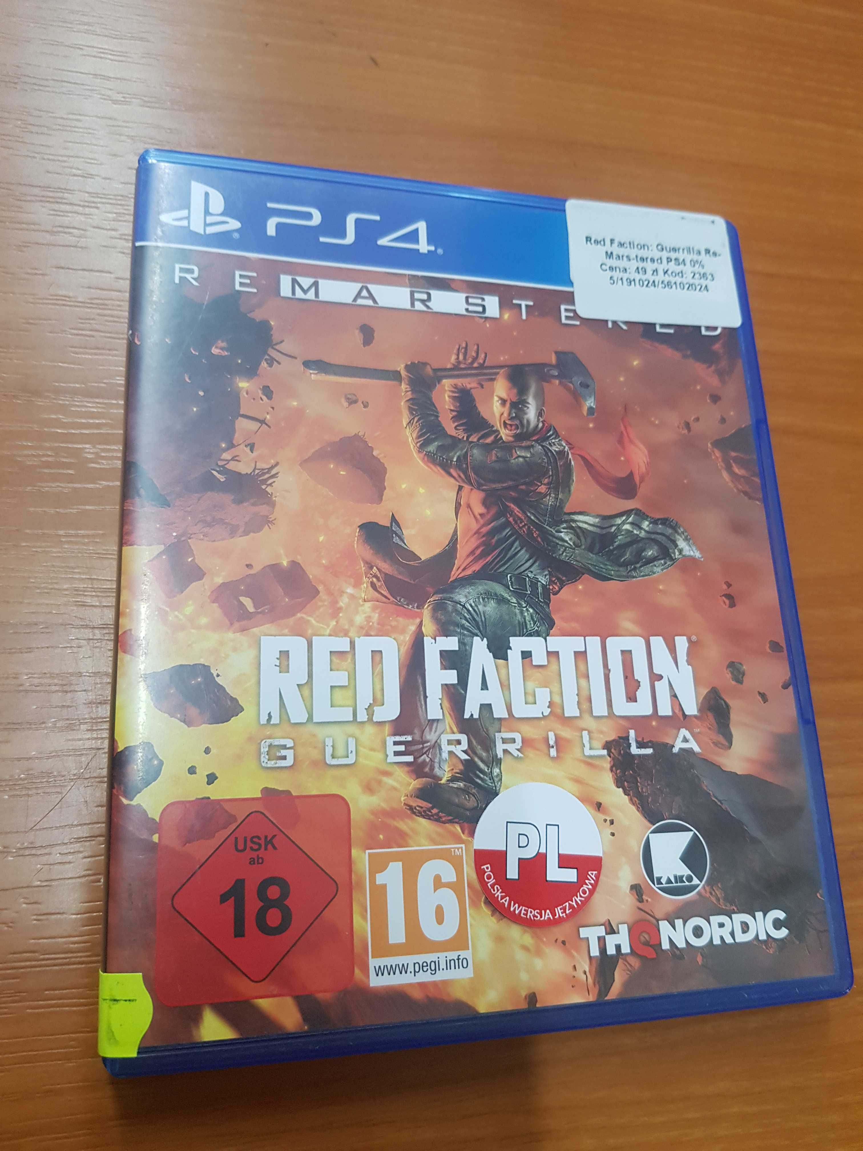 Red Faction PS4 Sklep Iława
