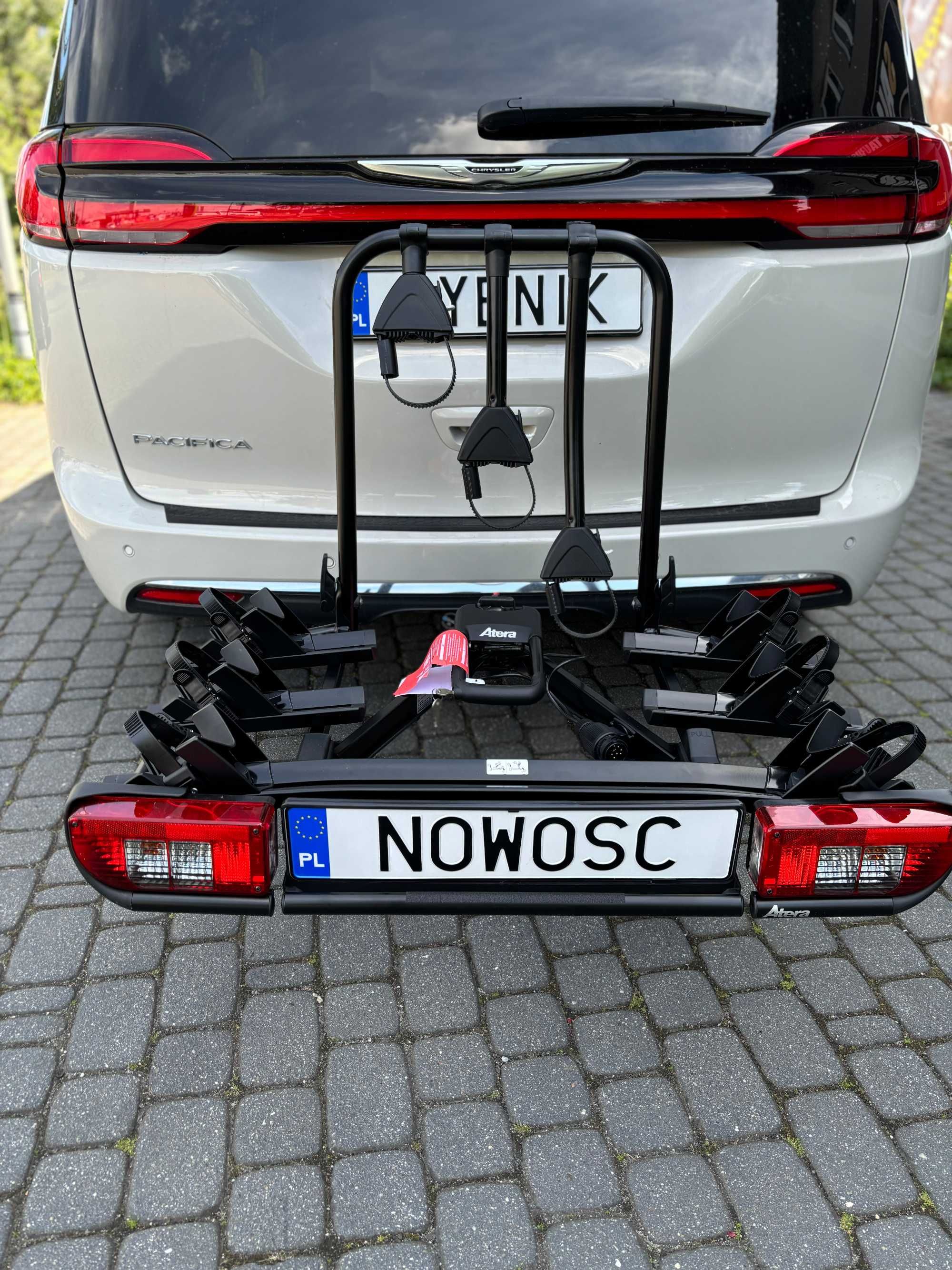 Atera Strada Sport 3 black 67 Kg bagażnik rowerowy na hak na 3 rowery
