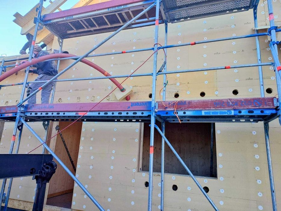 Wdmuchiwanie izolacji Steico Zell