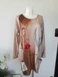 Tunika roz L oversize