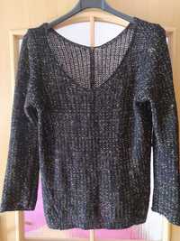 Sweter damski czarny S