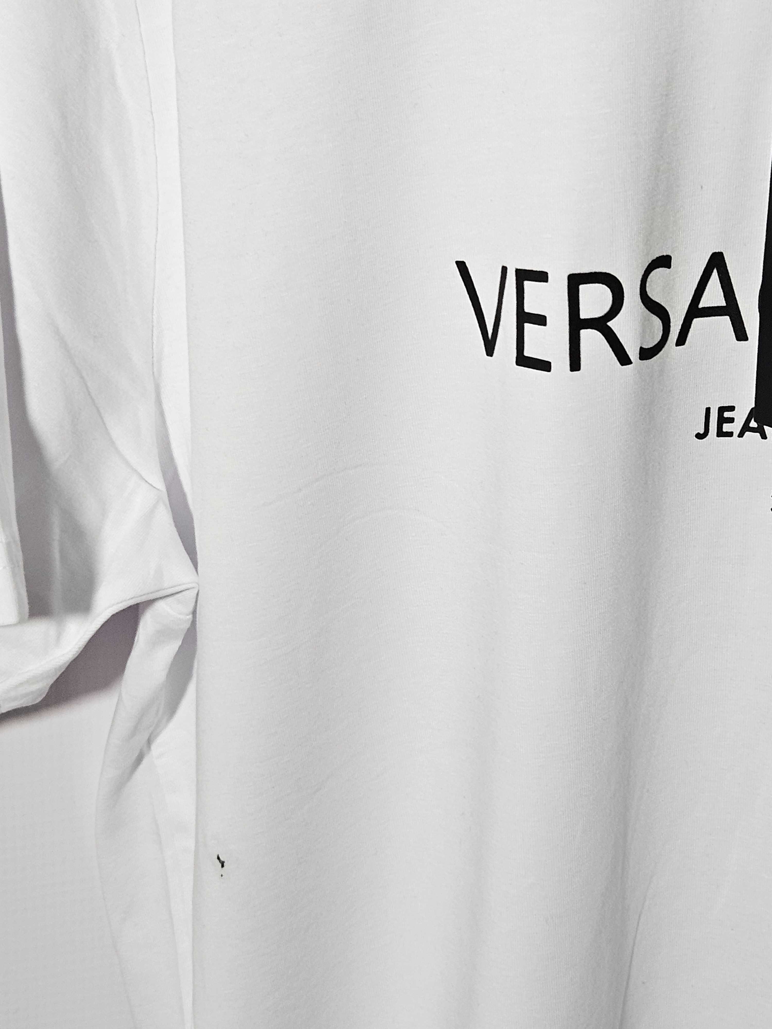 T shirt koszulka męska Versace Jeans roz XL biała
