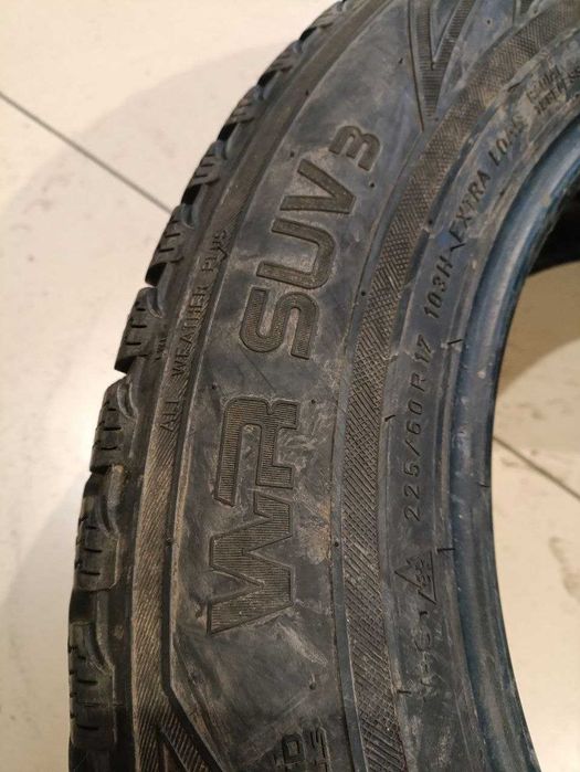 Пара шин б/у 225/60R17 103H XL Nokian WR SUV 3
