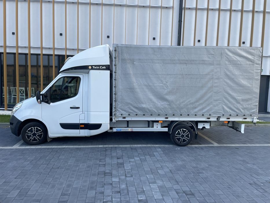 Renault Master 2018r Twin Cab 2.3 170 kM Plandeka Webasto Salon PL